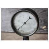 Advance Rumely pressure gauge