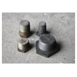 4 misc. fuseable soft plugs