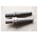 2 water hose nozzles