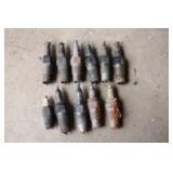 lot of 3/4 in spark plugs