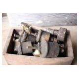 lot of brass automatic grease cups