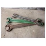 3 Case wrenches