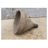 cast iron steam engine funnel