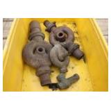 lot of water ejectors/syphons