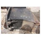 straw chute door for a Case fire box