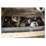 wooden box of valves