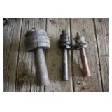3 old style bead setting tools