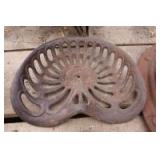 Maxwell cast iron seat