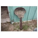 American Harrow Co. cast iron seat with bracket