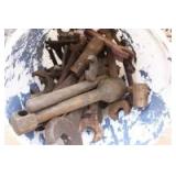 bucket of implement wrenches