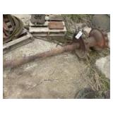 Case Rear Axle and Hub