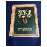 Rumely OilPull Tractor. Sales Catalog