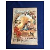 Rumely Threshing Machinery Large Format Trade Card