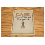 Case Power Plowing Equipment Line Catalog