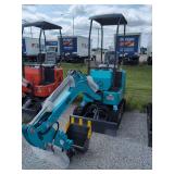 ZJG Mini Excavator ZJ-12 (Blue)