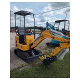 ZJG Mini Excavator ZJ-12 (Yellow)