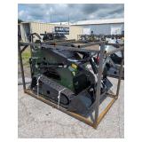 ZJG Mini Skid Steer Loader ZJ-380 (Green) - 15HP