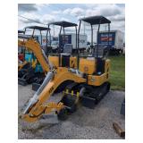 ZJG Mini Excavator ZJ-12 (Yellow)