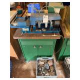 Star Diamond Industries Model C-6DVD Lapidary Unit with Cabinet and Rock Assortment