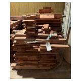 Assorted Cherry Wood Lumber and Trim Pieces