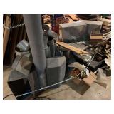 Assorted HVAC Ductwork, Ventilation Components, and Hardware Lot