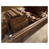 Assorted Hardwood Lumber and Live Edge Slab Lot