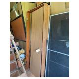 Interior Door with Wood Grain Finish and Frame