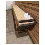 Oak Lumber Boards, 12 Pieces, 1 Inch x 7 Inches x 6 Feet