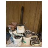 Assorted Industrial Hardware and Gas Pipe Fittings Collection