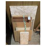 Assorted Tabletop Surfaces and Panels