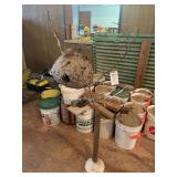 Natural Wasp Nest on Metal Stand