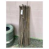 Collection of Large Threaded Steel Anchor Bolts