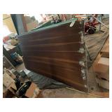 Pegboard Display Panel with Metal Frame
