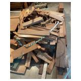 Assorted Wood Lumber and Plywood Scrap Lot