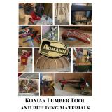 Koniak Lumber, Tools & Building Materials Auction