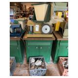 Lapidary Cabbing Machine with Craftsman 1/2 HP Motor and Rock Assortment