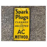 AC Park Plug Single Sided Sign