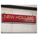 New Holland Single Sided Lighted Bubble Sign