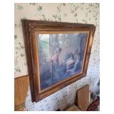 Framed Print of Mother and Children by E. Pieters, 1916
