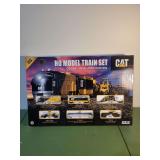 Norscot Caterpillar HO Scale Die-Cast Model Train Set