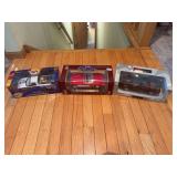 Collection of Three Diecast Model Vehicles: NAPA Foose Truck and Chevrolet Corvettes
