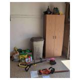 Trimmers, Cabinet, Sprinklers and Contents Lot