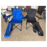Greatland Captains Chair Folding Outdoor Chairs, Set of 2
