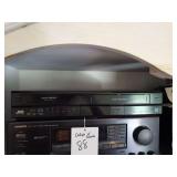 JVC DR-MV150 DVD Recorder and VCR Combo with Onkyo Audio Video Control Tuner Amplifier