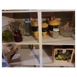 Assorted Glassware and Ceramic Kitchenware Collection