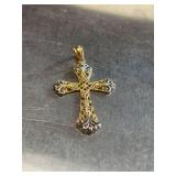 1.5 G 14K Gold Cross