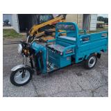 Blue IRET13 Electric Cargo Tricycle - Power works but does not run - Bad wiring
