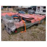 Unassembled ET13 Electric Tricycle Cargo Vehicle - Green