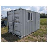11 ft - Container with Side Door and Window