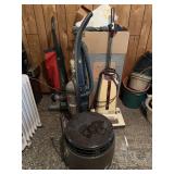 Assorted Household Vacuums, Fan, and Equipment Lot